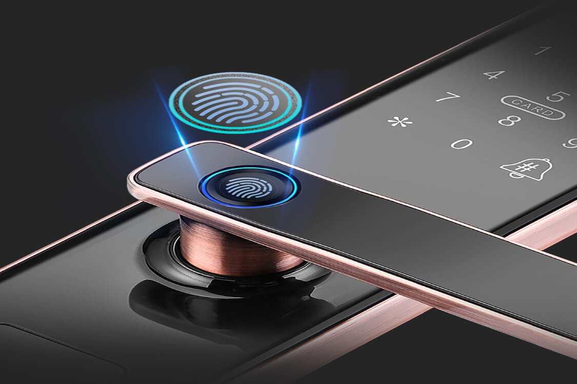 SUMALAI A3 Fingerprint Lock with Semiconductor Scan - Advanced biometric security for modern homes.